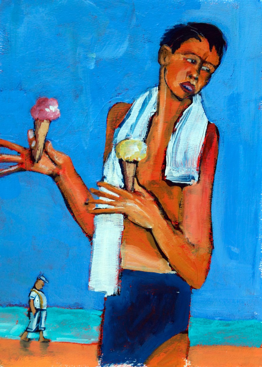 Two Cornets, 2024 by Paul Powis