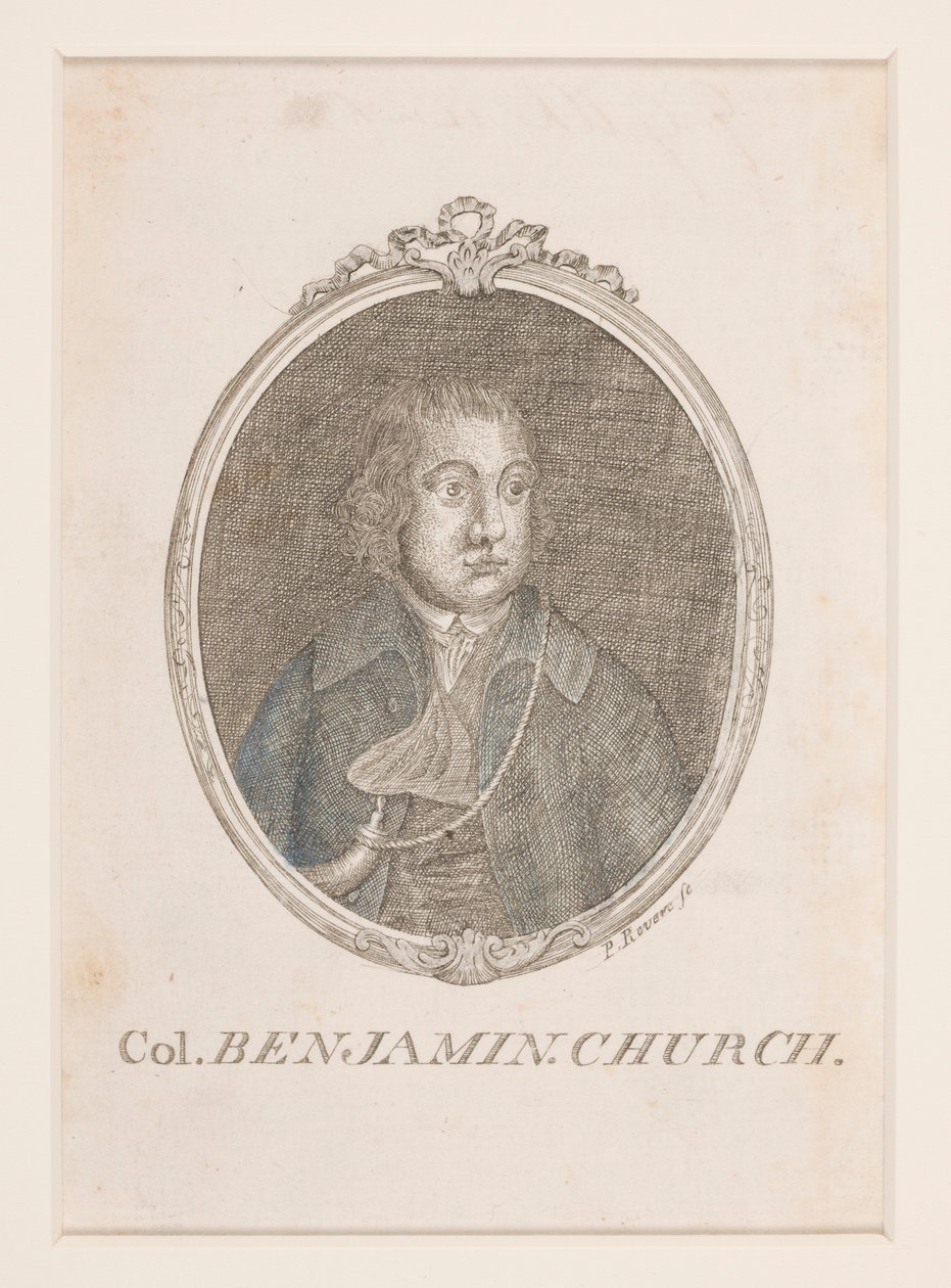 Col. Benjamin Church by Paul Revere