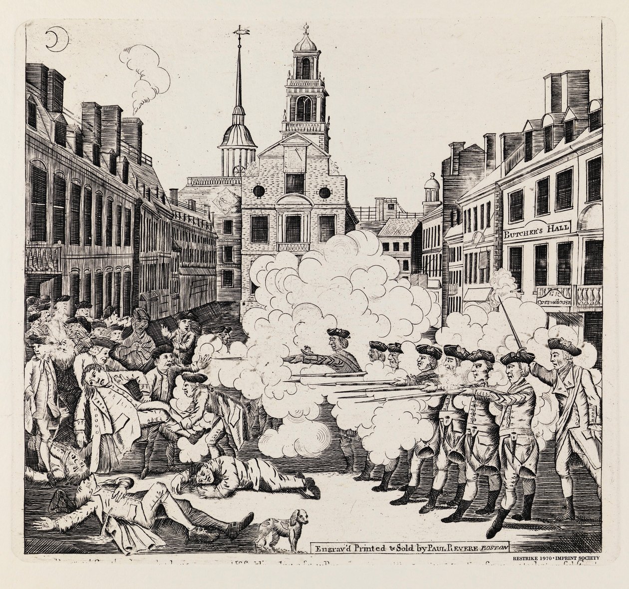The Bloody Massacre by Paul Revere