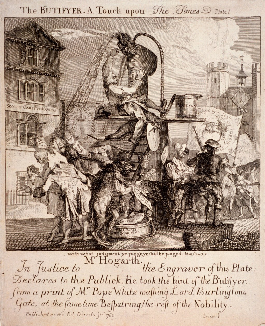 William Hogarth, 1762 by Paul Sandby