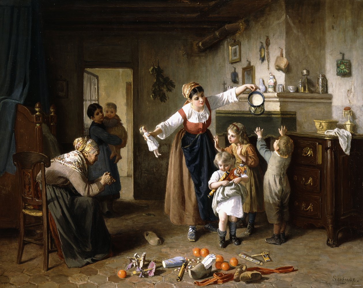 Christmas Morning by Paul Seignac