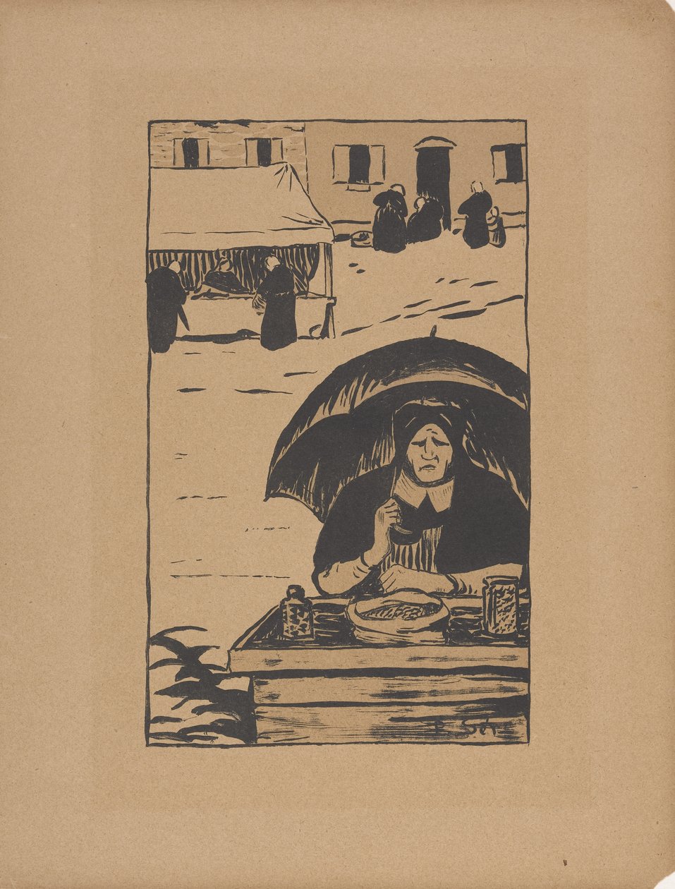The Street Vendor, 1895 by Paul Sérusier