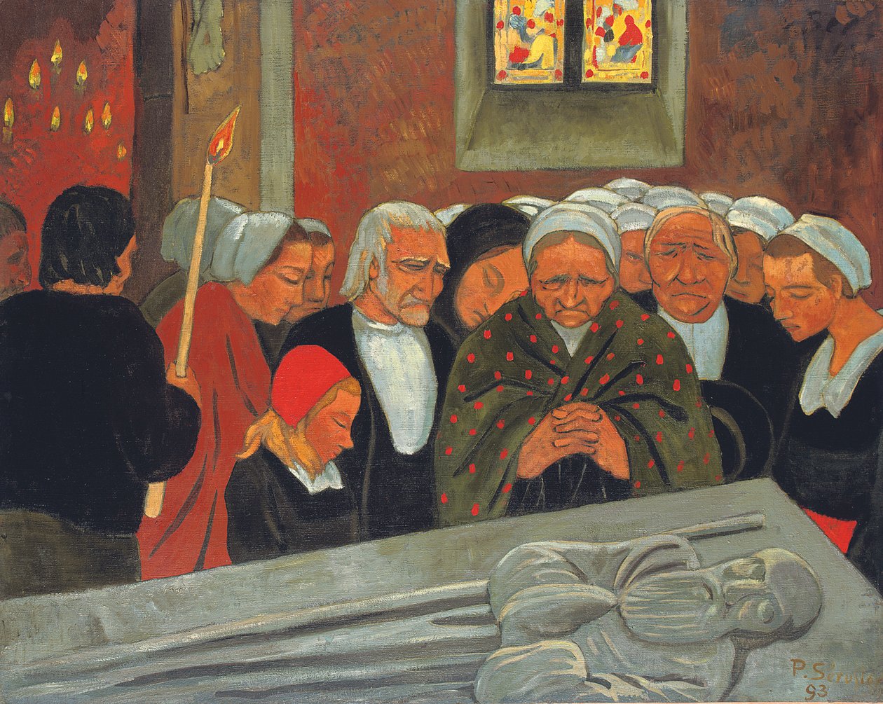 Prayer to Saint Herbot, or The Pardon by Paul Sérusier