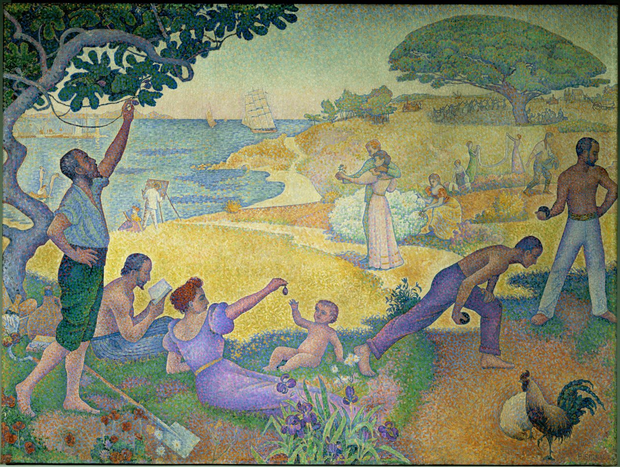 In the Time of Harmony. The Golden Age is not in the Past, it is in the Future by Paul Signac