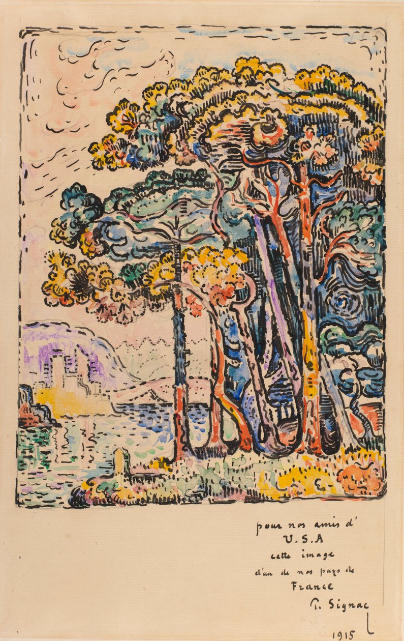 Landscape, 1915 by Paul Signac