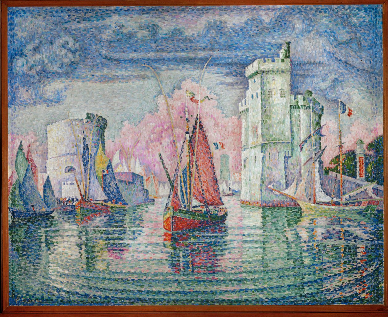 Port of La Rochelle by Paul Signac