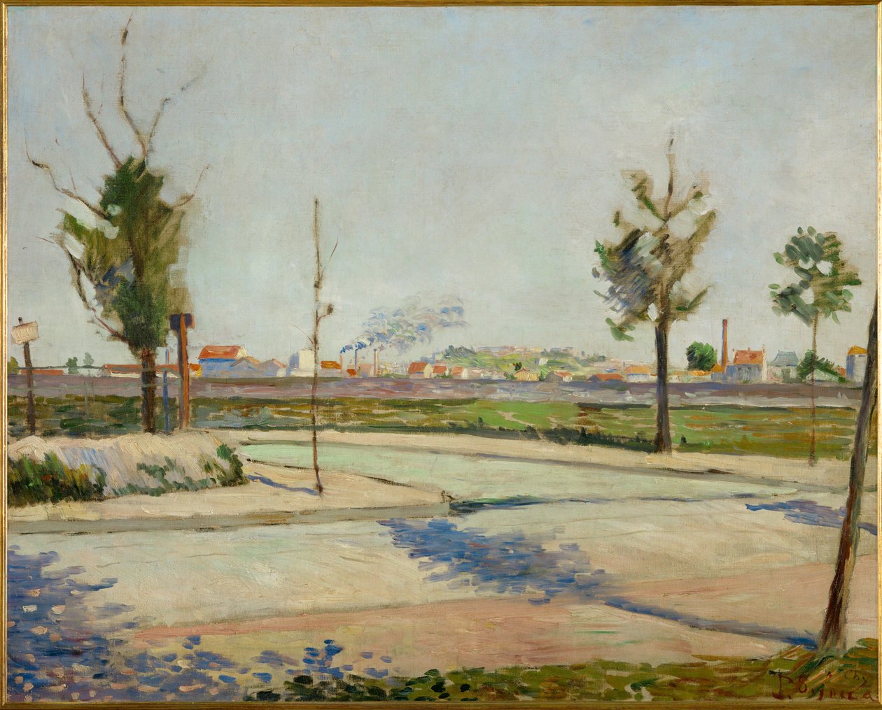 Route de Gennevilliers by Paul Signac