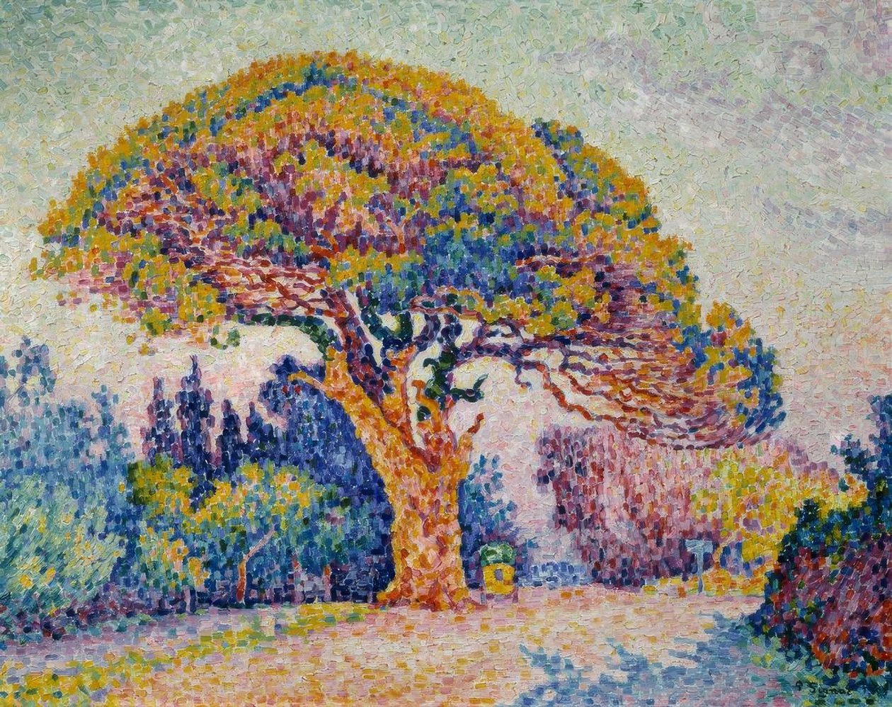 Signac, Pine of Bertaud by Paul Signac