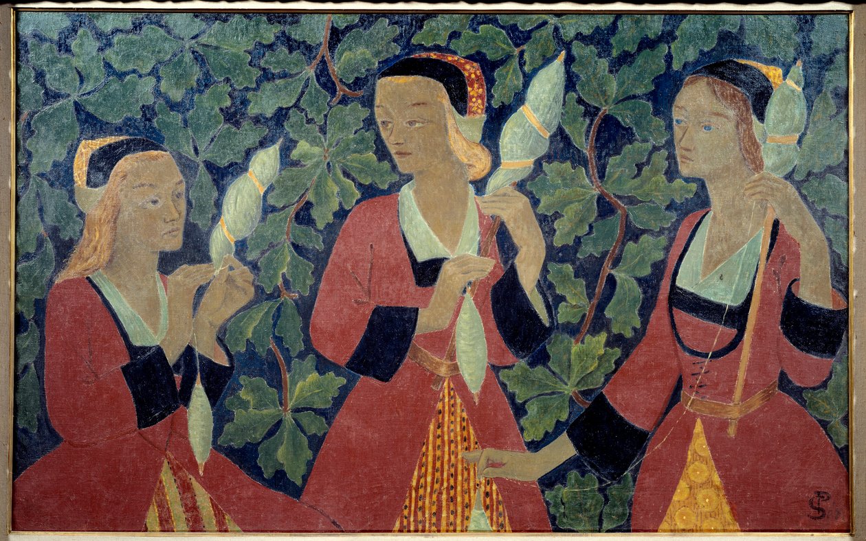 The Three Spinners by Paul Sérusier