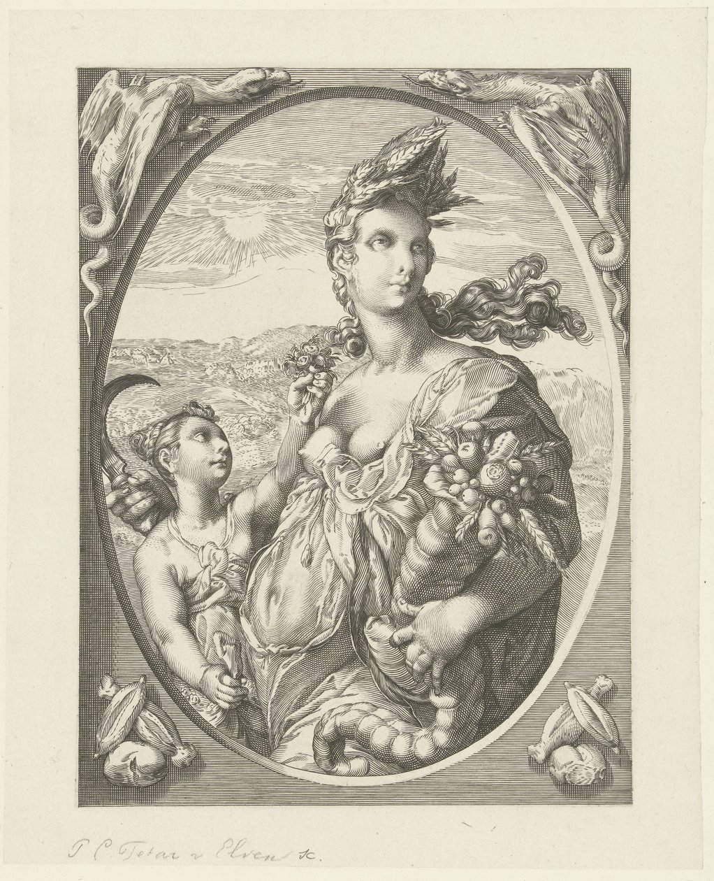 Ceres and Proserpina by Paul Tetar van Elven