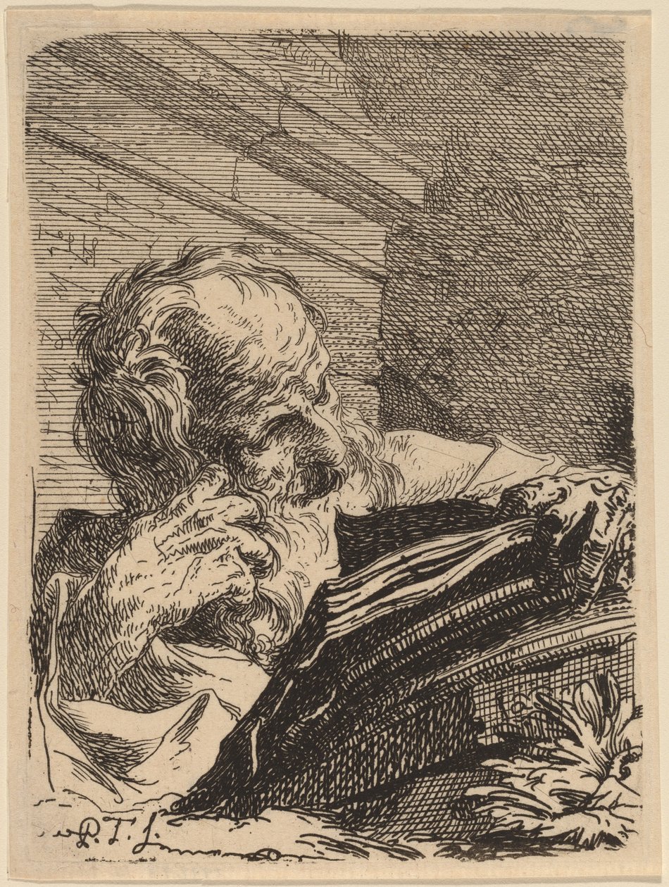 A Philosopher by Paul Troger
