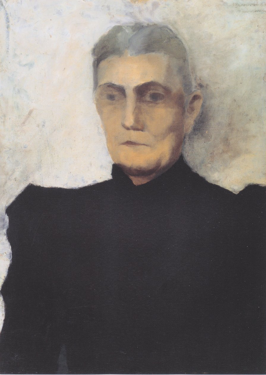 Bust of an Old Woman by Paula Modersohn Becker