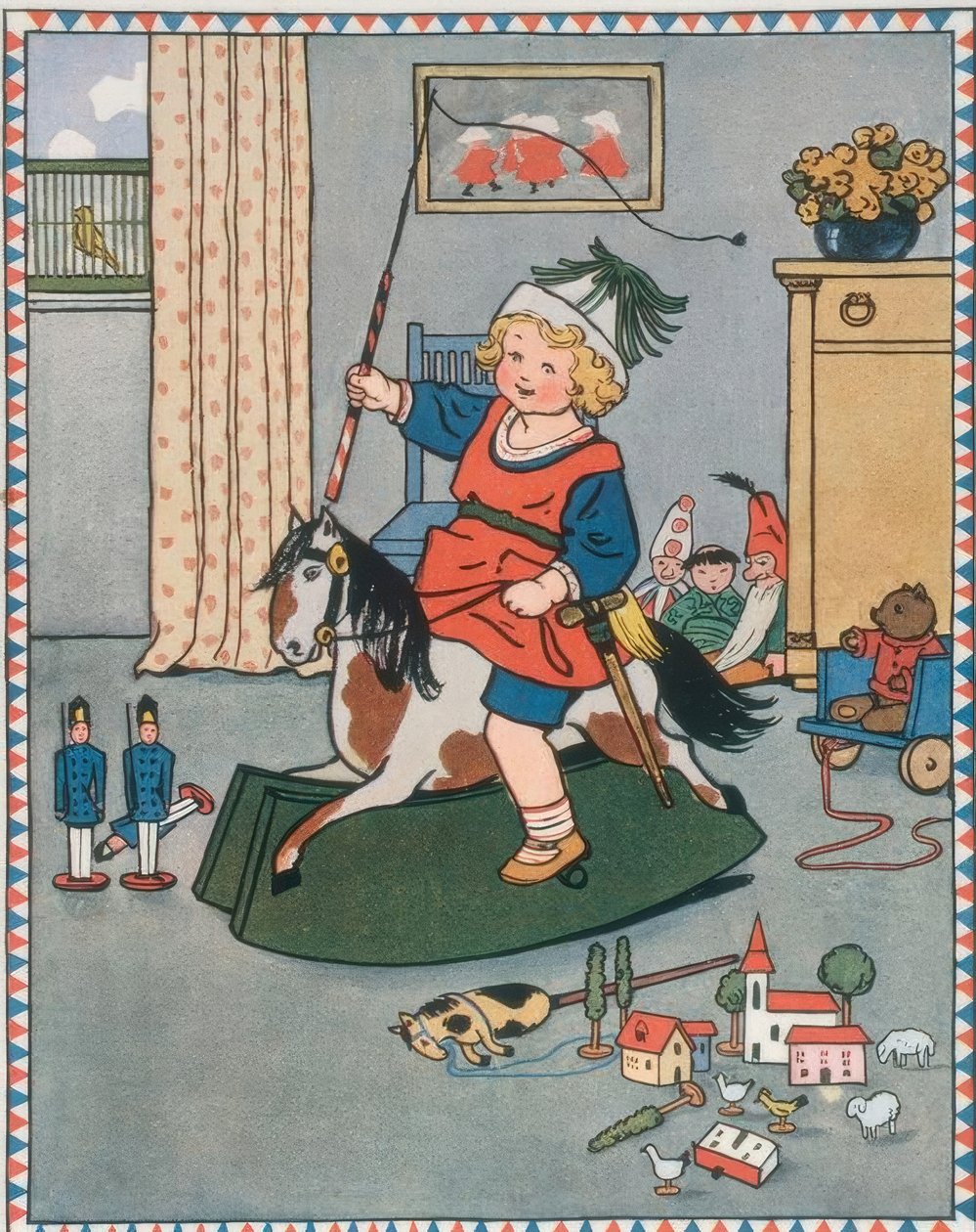 Hop, Hop, Hop, Little Horse, Run Gallop by Pauli Ebner