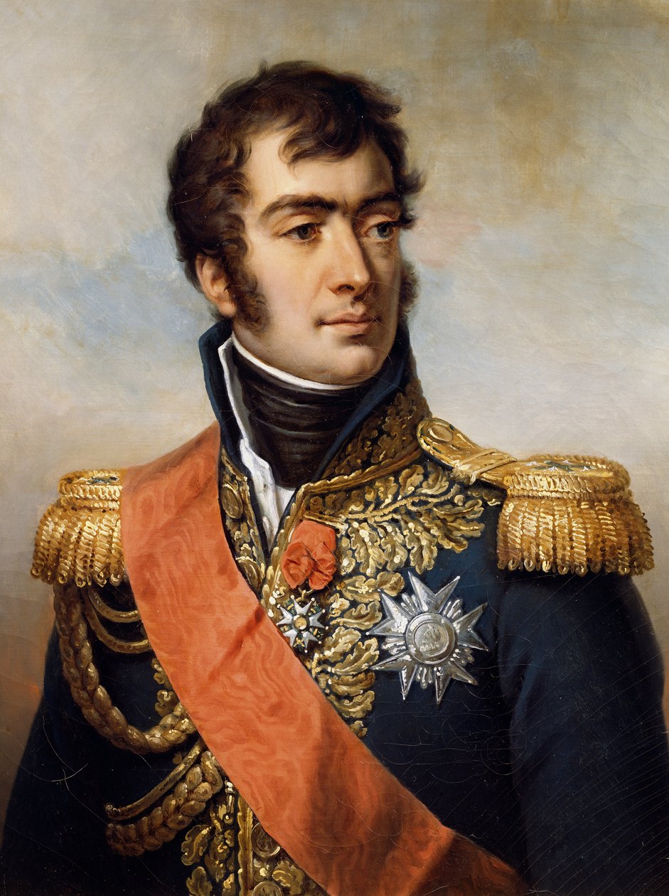 Portrait of Auguste Frederic Louis Viesse de Marmont by Paulin Jean Baptiste Guerin