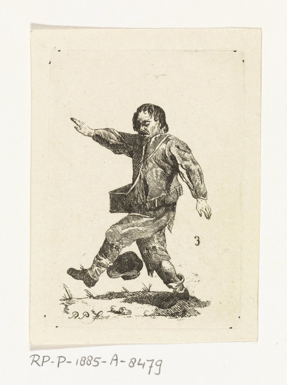 Walking Man by Paulus Charles Gerard Poelman