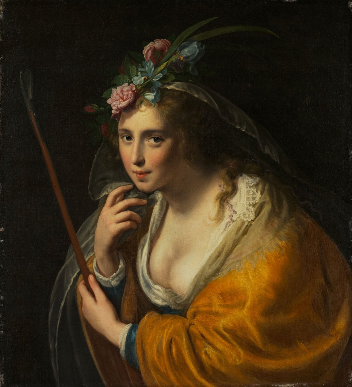 Shepherdess by Paulus Moreelse