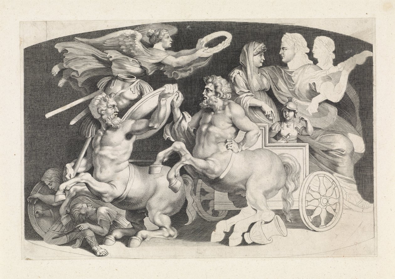 Cameo with the Triumph of Germanicus and Agrippina by Paulus Pontius (attributed to)