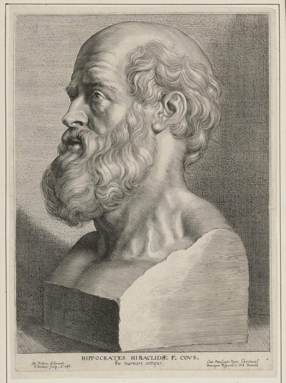Hippocrates by Paulus Pontius