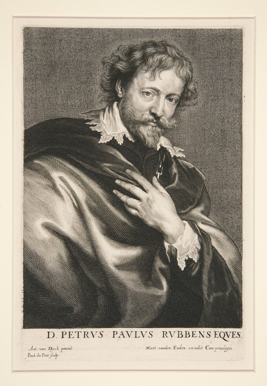 Peter Paul Rubens (1577-1640) by Paulus Pontius