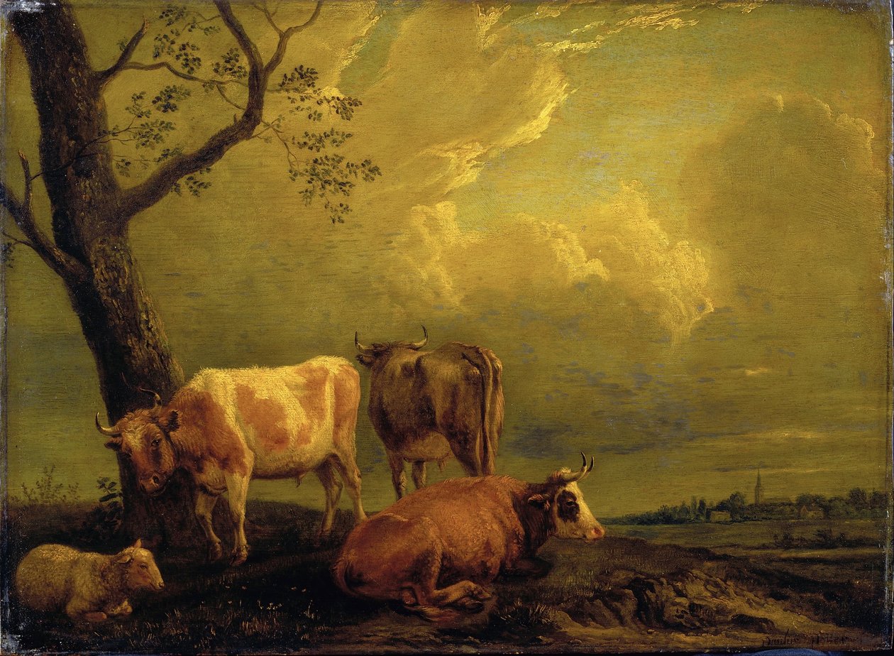 Cattle and Sheep by Paulus Potter