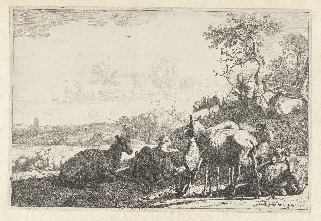 The Shepherd by Paulus Potter