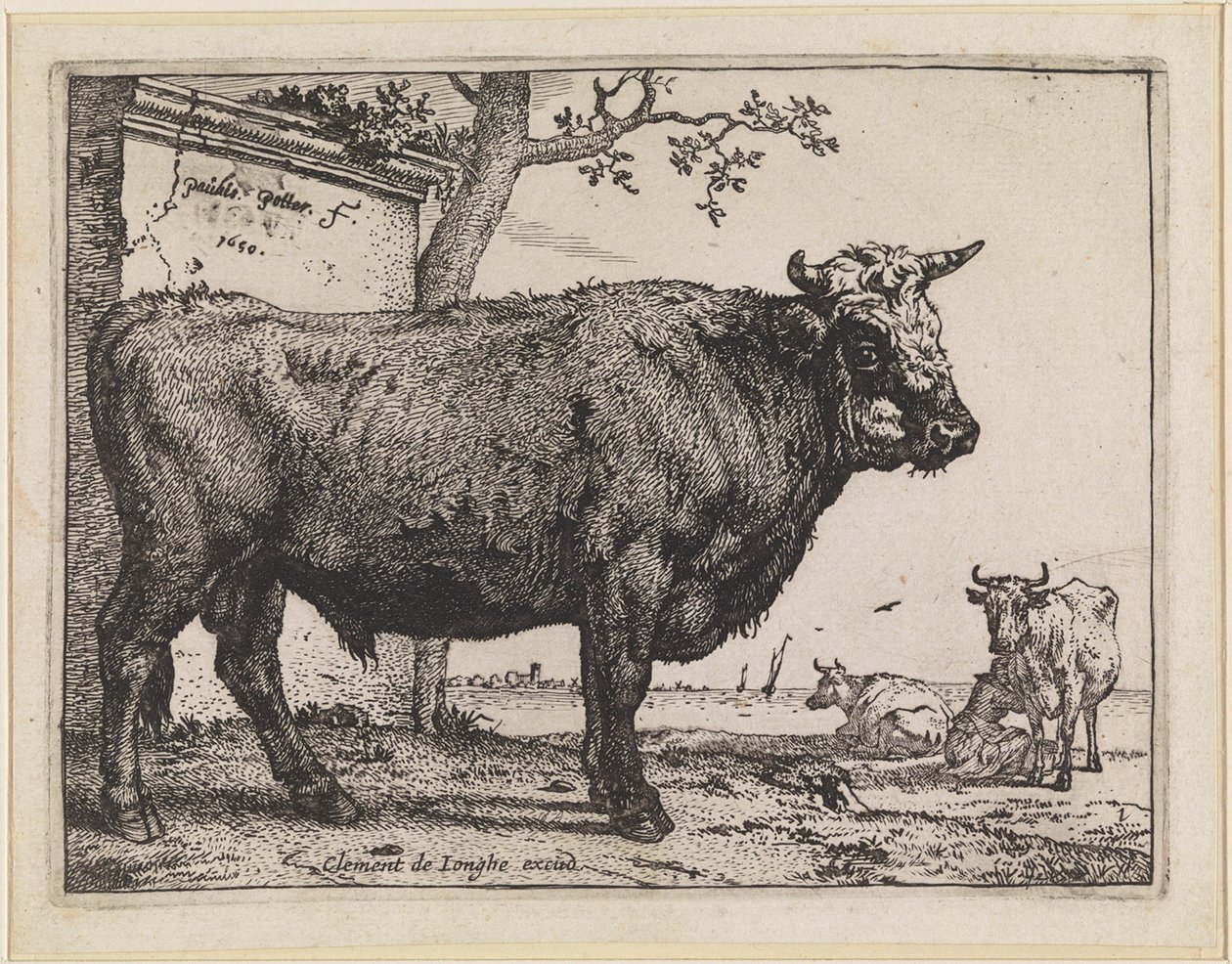 The Bull by Paulus Potter
