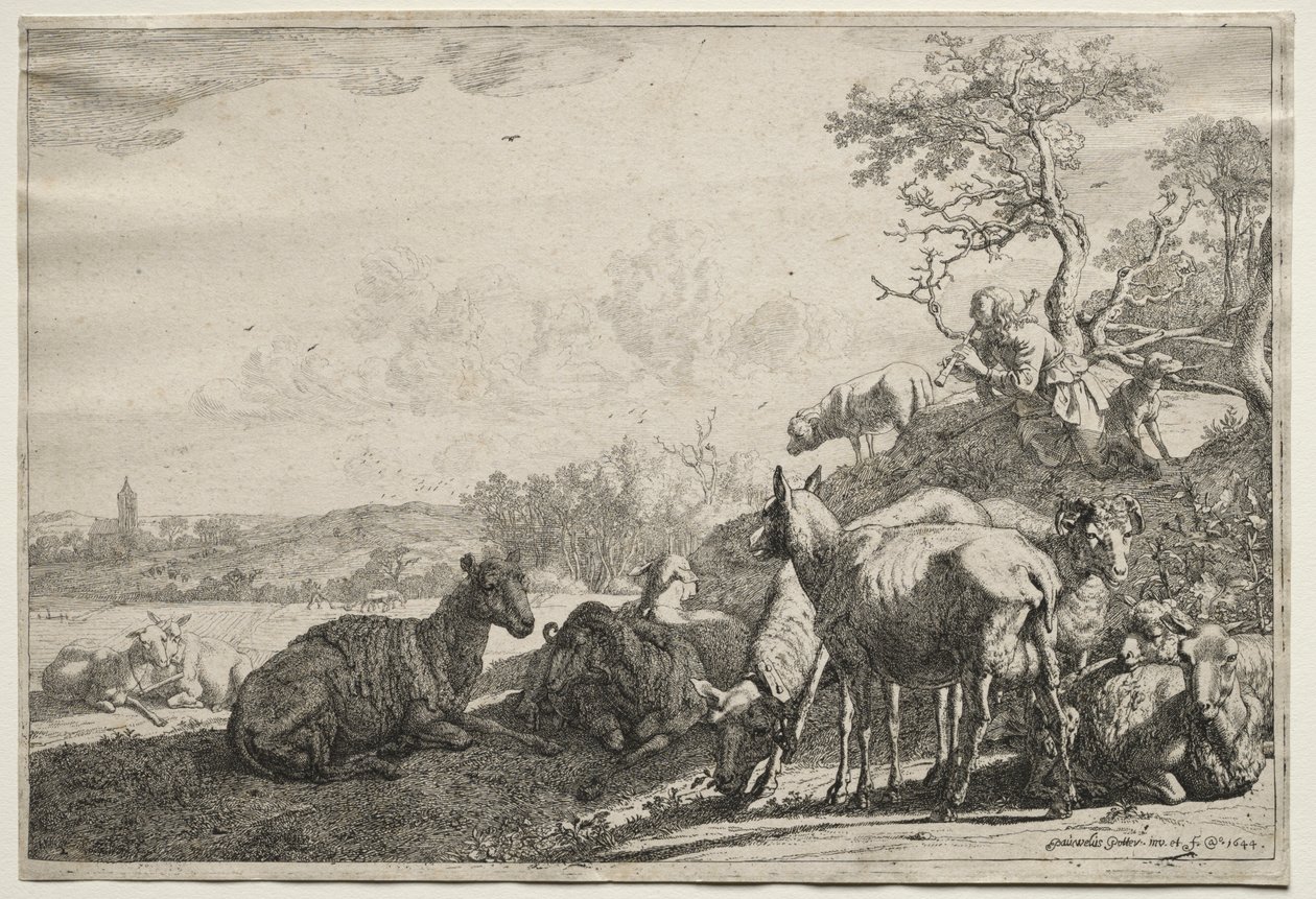 The Shepherd by Paulus Potter