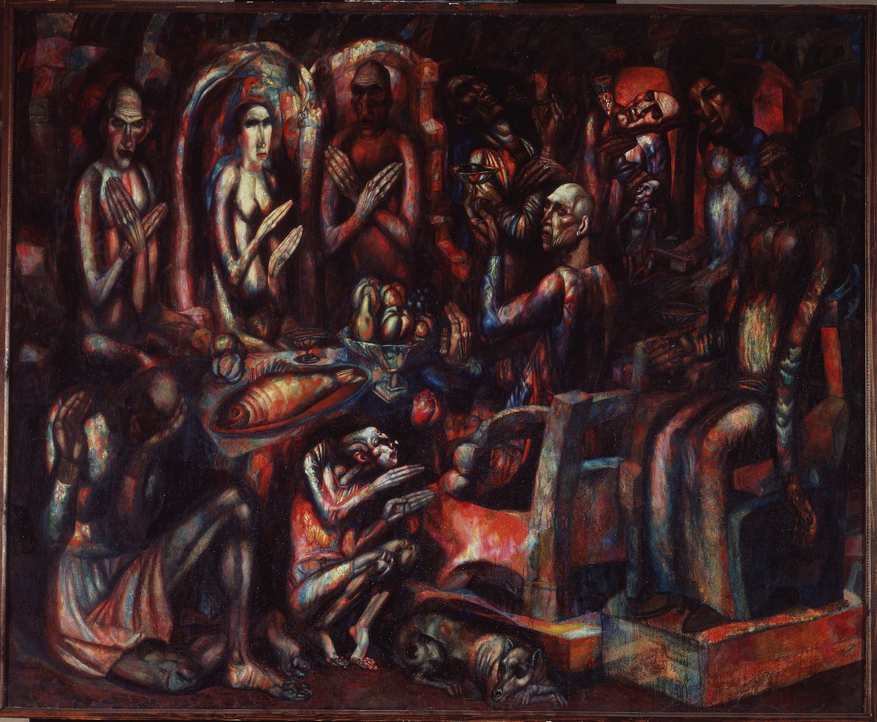 Feast of the Kings by Pawel Nikolajewitsch Filonow