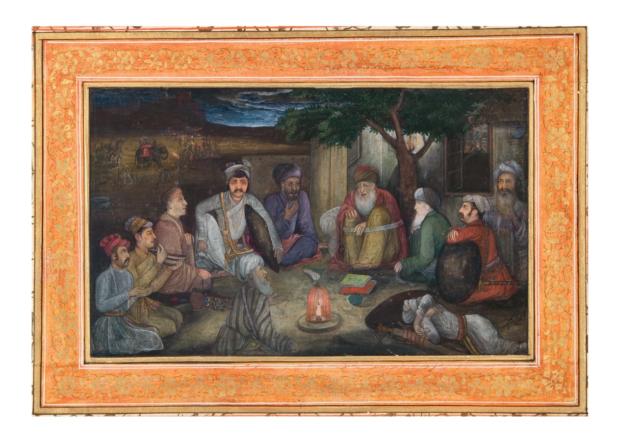 Travelers Gathered in the Night by Payag