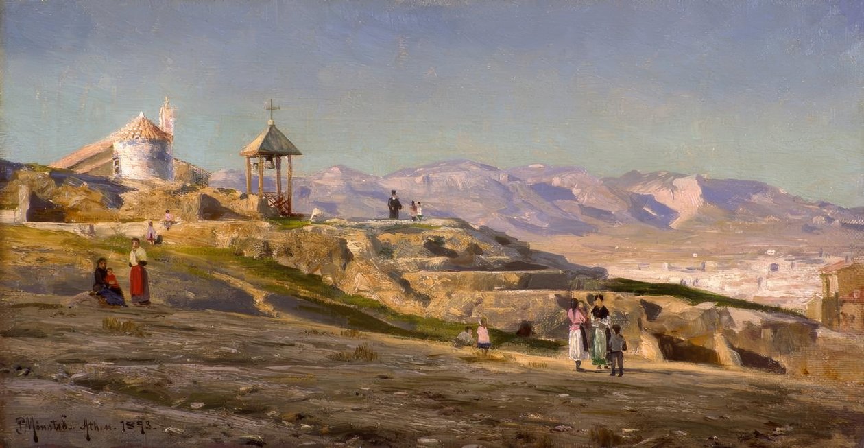 Afternoon near Athens by Peder Monsted