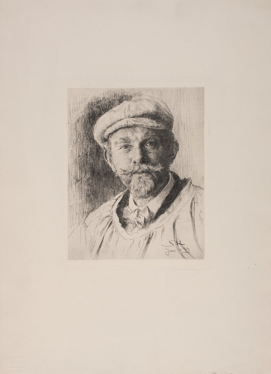 Self-Portrait by Peder Severin Krøyer