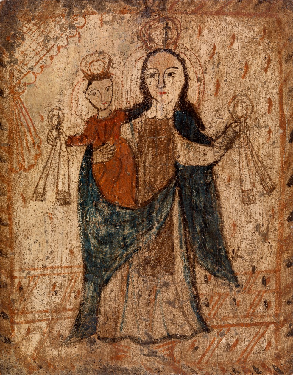 Our Lady of Mount Carmel by Pedro Antonio Frésquis