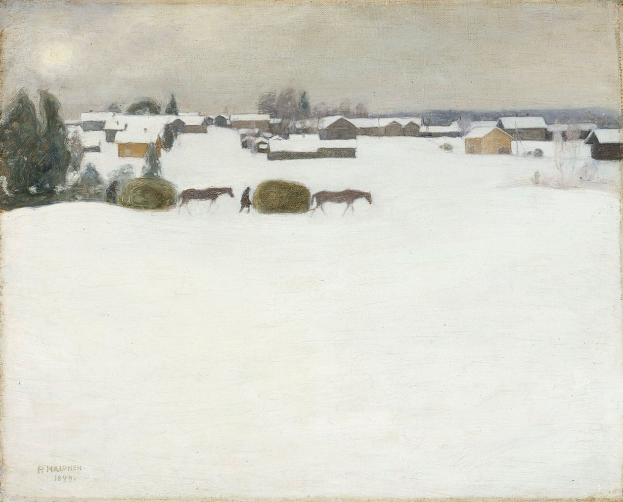 Load of Hay by Pekka Halonen