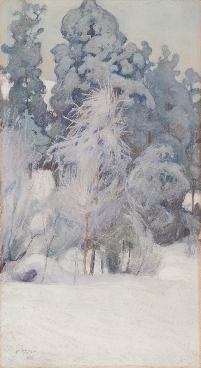 Winter Landscape by Pekka Halonen