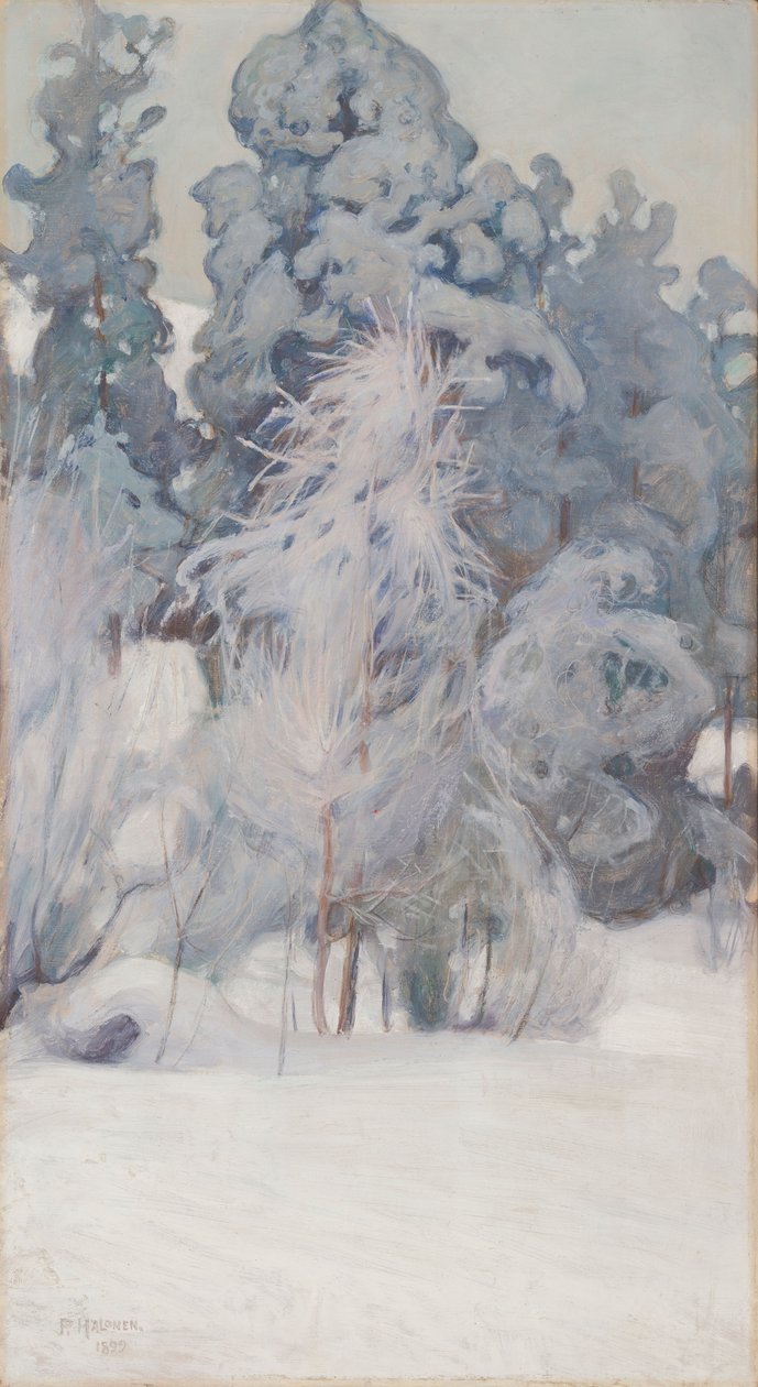 Winter Landscape by Pekka Halonen
