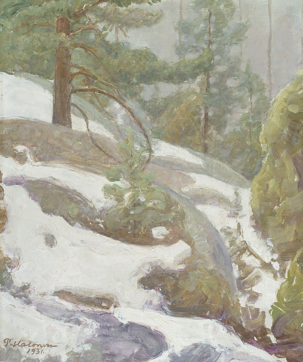Winter Landscape by Pekka Halonen