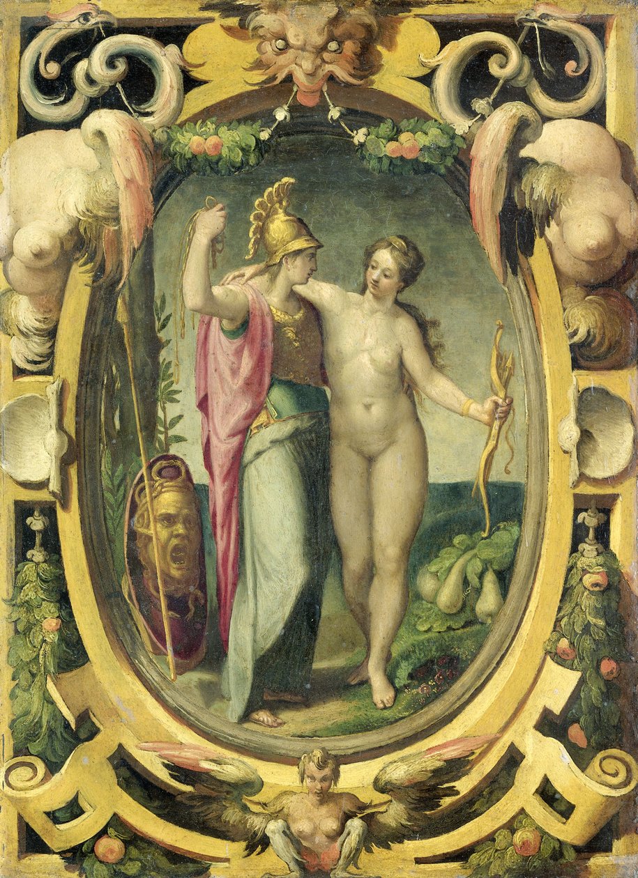 Venus and Minerva, c.1590 by Pellegrino Tibaldi