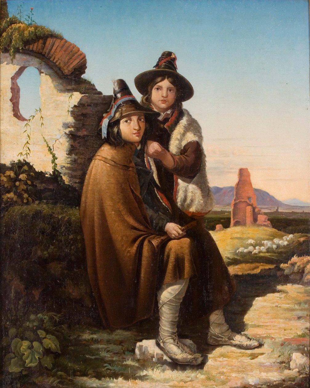 Italian Goatherds, 1820-1885 by Penry Williams