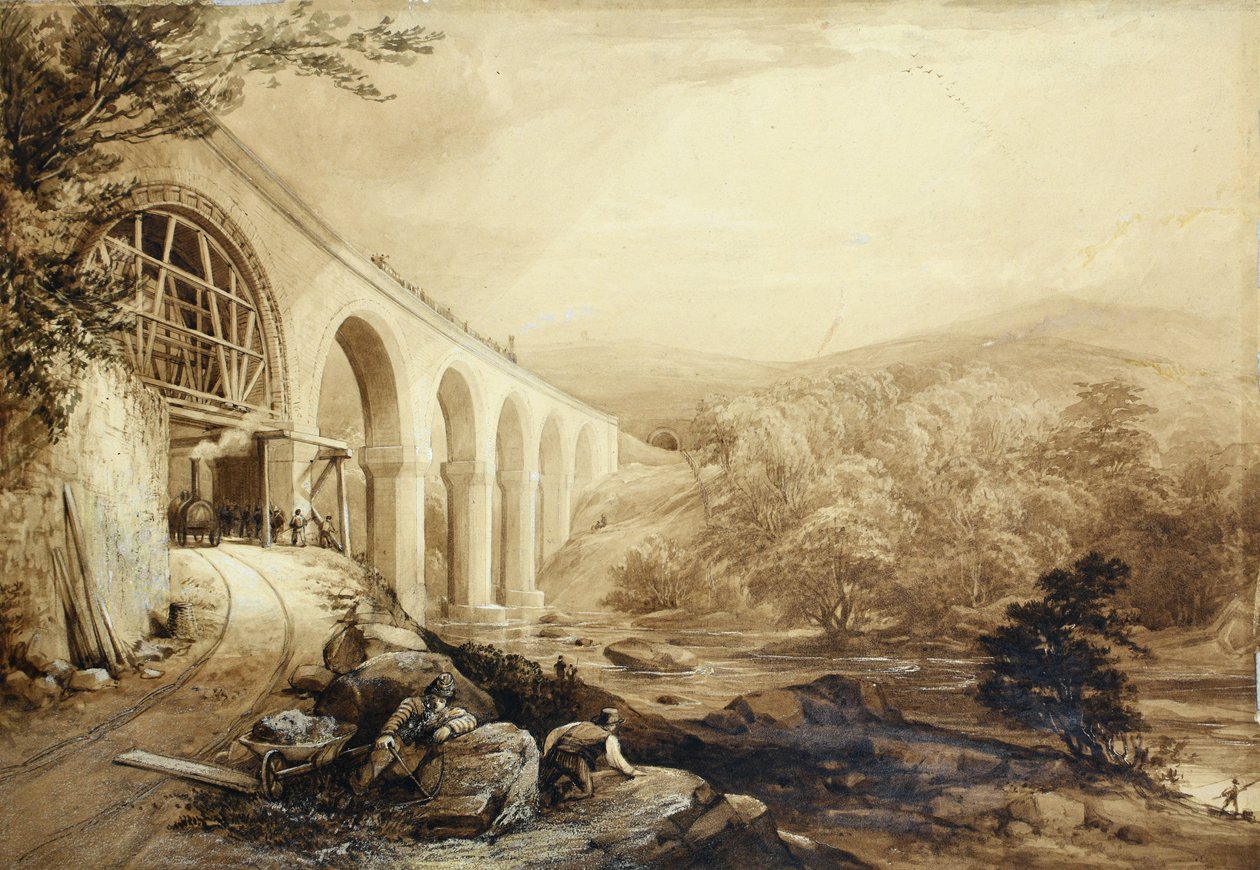 Quakers Yard Viaduct by Penry Williams