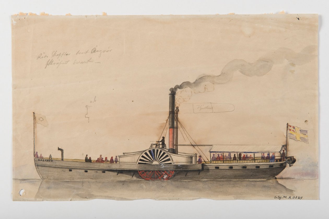 Hjulangare MALAREN by Per Wilhelm Cedergren