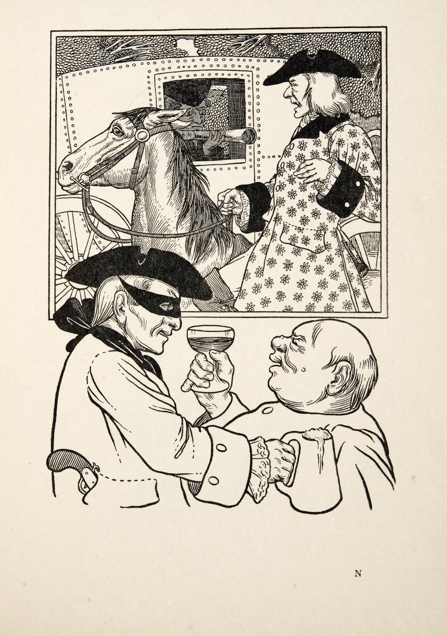 Old Habits, from A Hundred Anecdotes of Animals, pub. 1924 by Percy J. Billingshurst