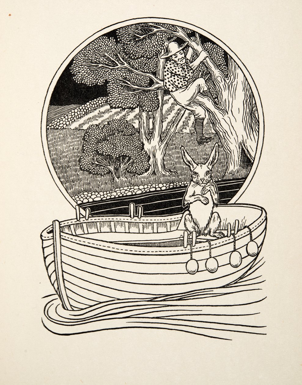 The Catcher Caught, from A Hundred Anecdotes of Animals, pub. 1924 by Percy J. Billingshurst