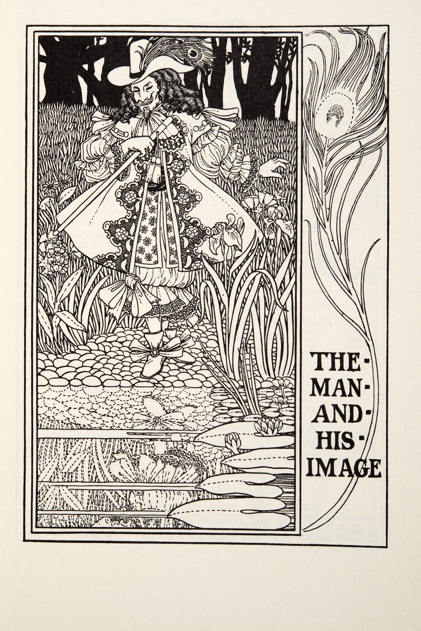 The Man and his Image, from Fontaine Fables, pub. 1905 by Percy J. Billingshurst