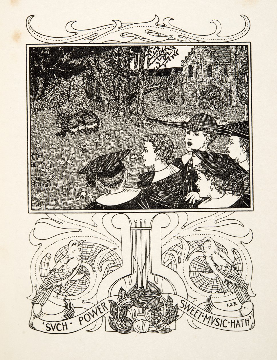 The Power of Music, from A Hundred Anecdotes of Animals, pub. 1924 by Percy J. Billingshurst