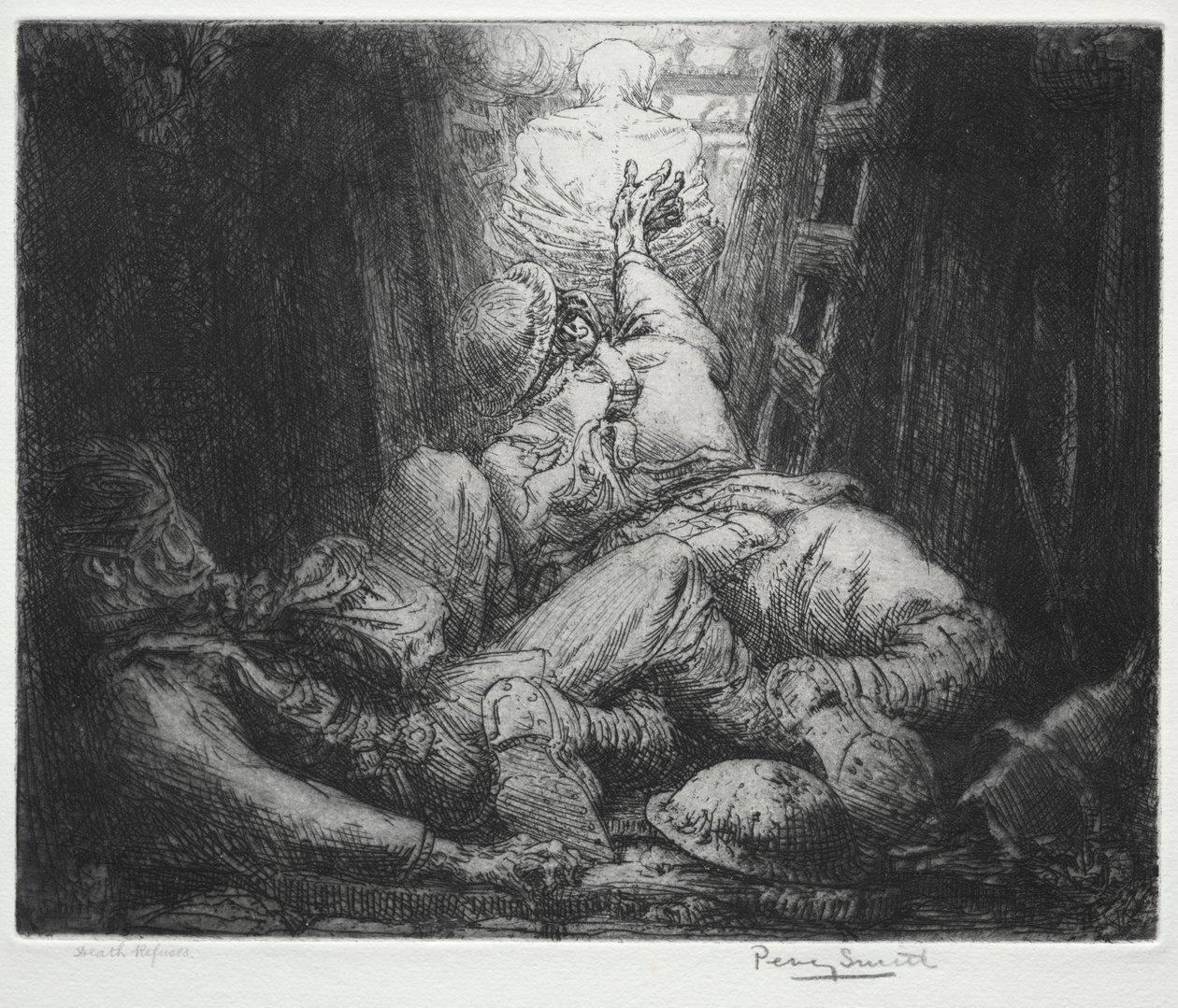 Dance of Death: Death Refuses by Percy John Delf Smith
