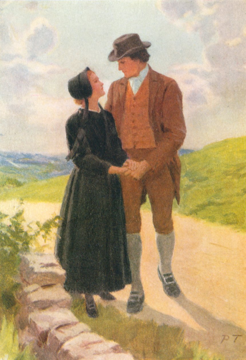 Illustration for Adam Bede by George Eliot by Percy Tarrant
