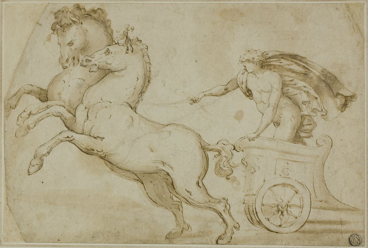 Apollo Driving the Chariot of the Sun by Perino del Vaga