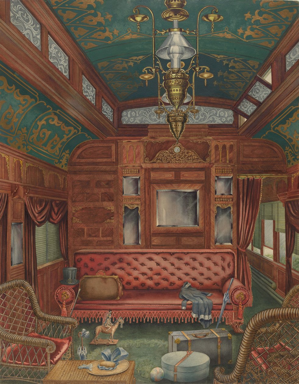 Pullman Coach by Perkins Harnly