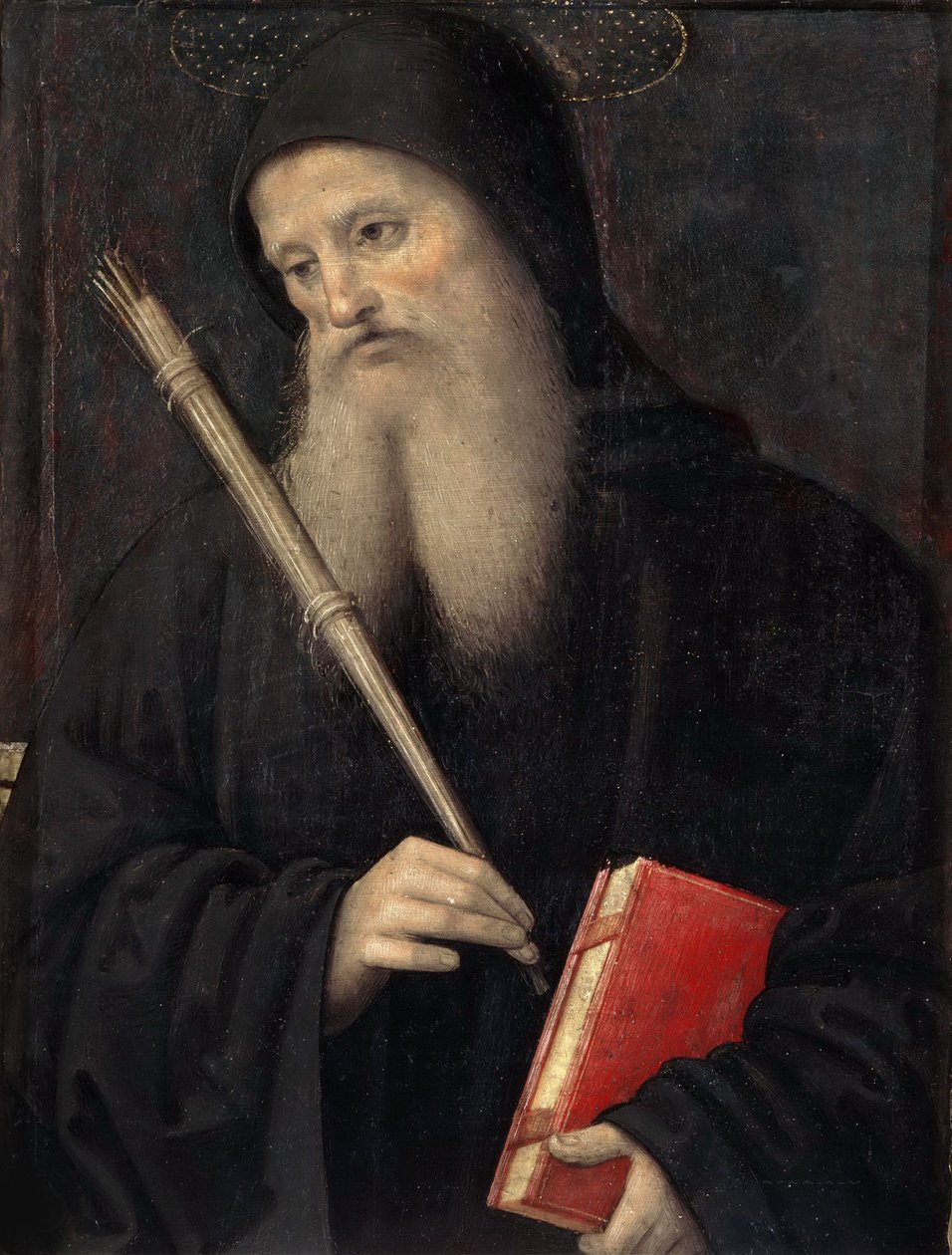 Saint Benedict (Predella of the San Pietro Polyptych) by Perugino