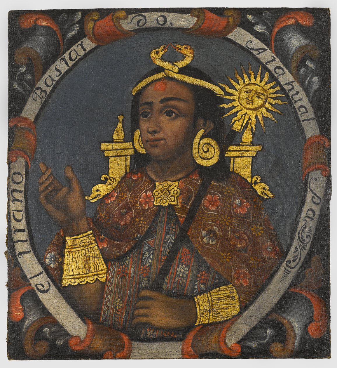 Atahualpa, 14th and Last Inca King by Peruvian School